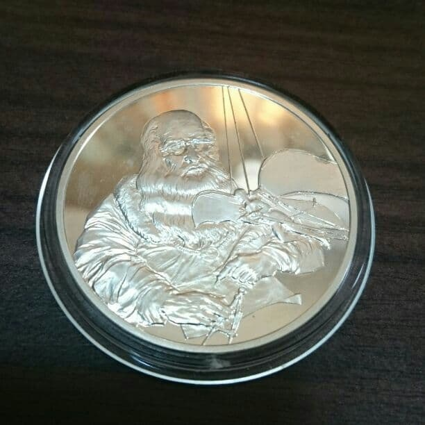 レオナルド・ダ・ヴィンチ　エアフォースワンミュージアムメダル