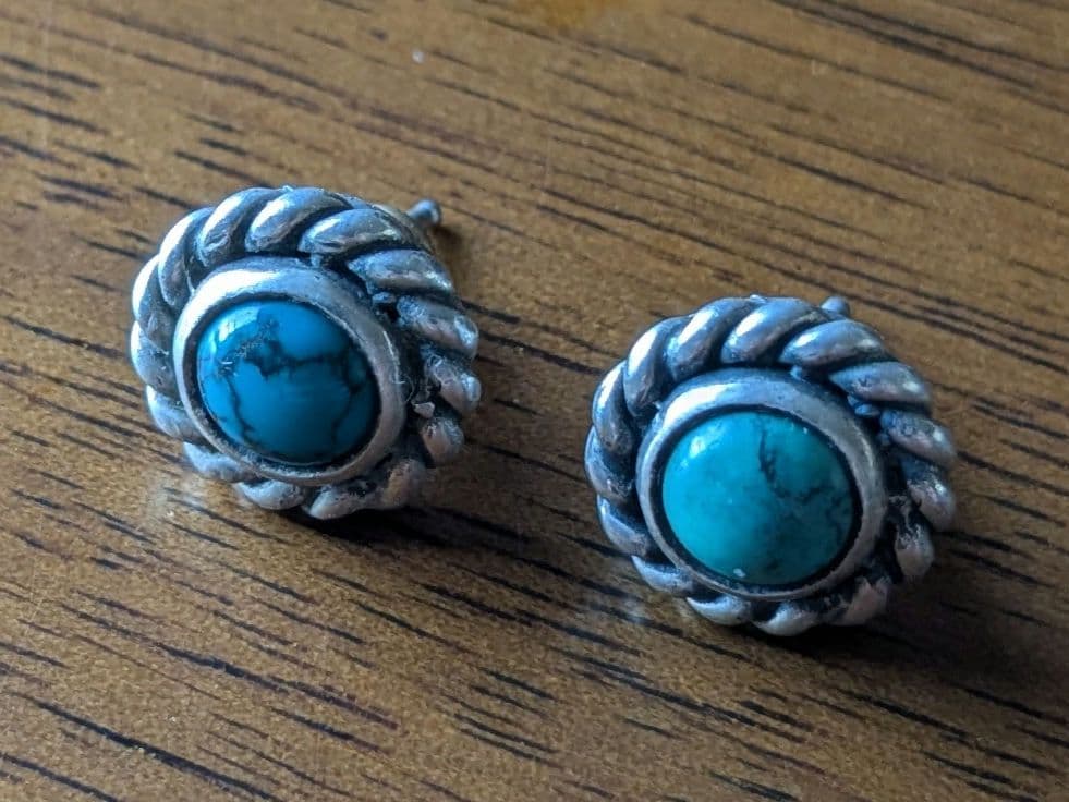 クライミー CRIMIE ターコイズ　ピアス