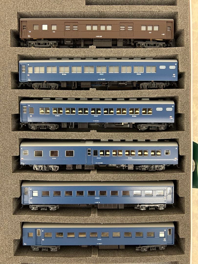 ②KATO 10-1124.1125 10系 寝台特急「大雪」基本.増結セット