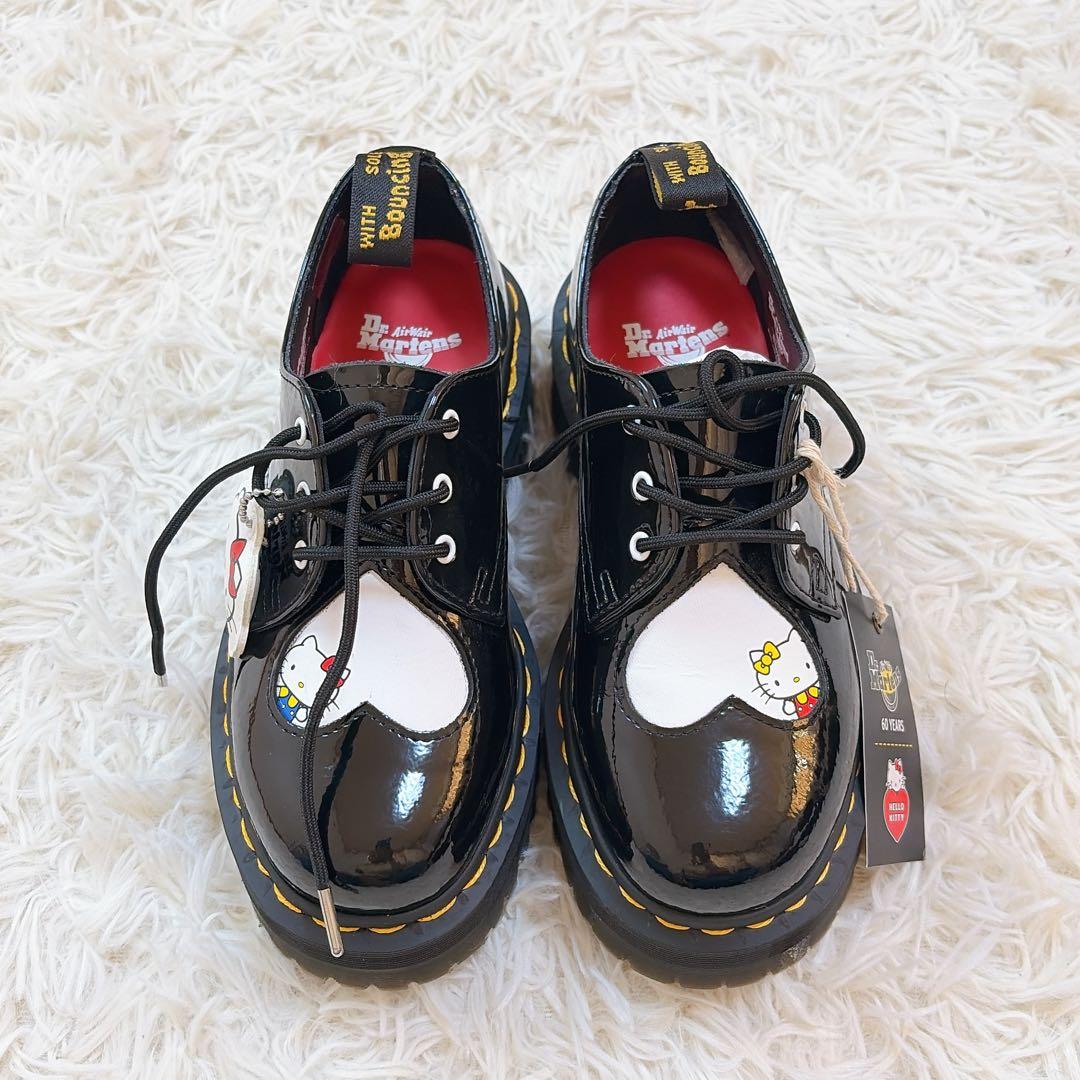 【極美品】ドクターマーチン　サンリキティちゃん　厚底ローファー　1461