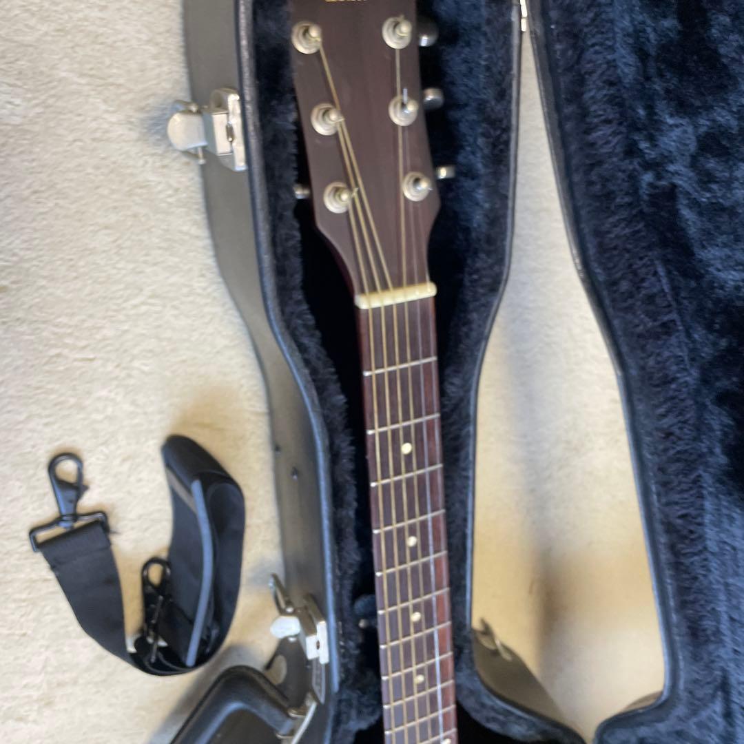 Aria AF-550BS 単板ギター専用ハードケース付き