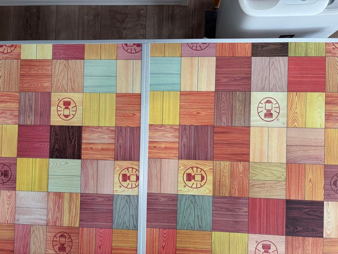 【コールマン】Coleman) ナチュラルモザイクリビングテーブル180cm