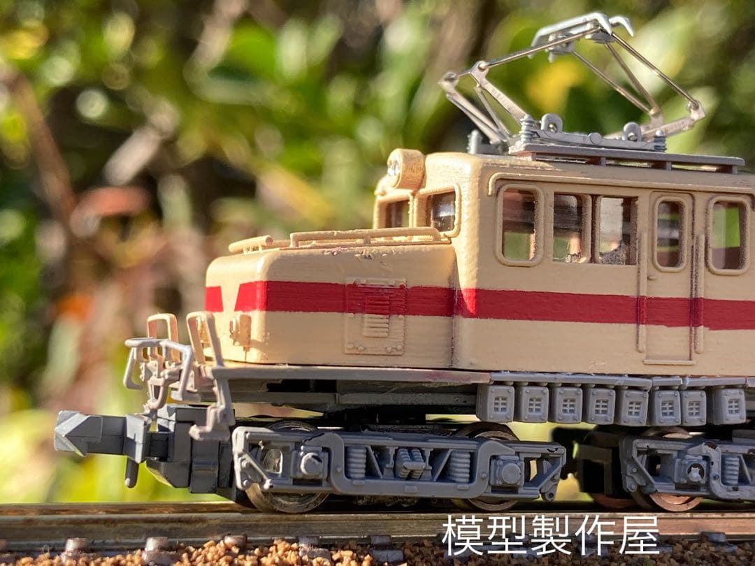 豊橋鉄道　デキ201タイプNゲージ　足回りBトレ動力　電気機関車　他サイト出品中