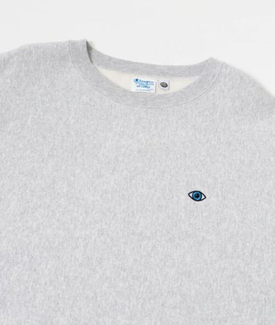 別注 Champion×LOWERCASE リバースウィーブ シルバー未使用