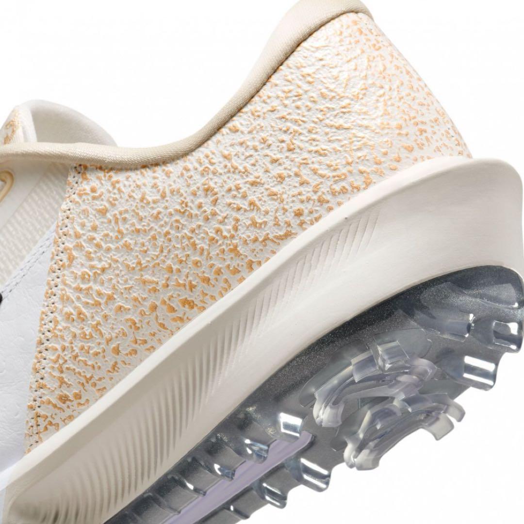 ナイキ 27.5 インフィニティツアー レザー 白 ゴルフ シューズ スパイク