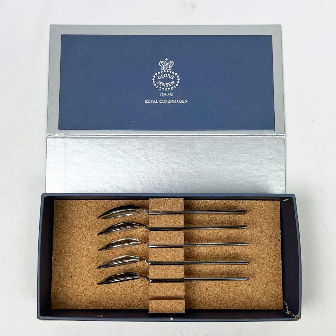 新品 ジョージジェンセン ベルナドッテスプーン セット 箱付き
