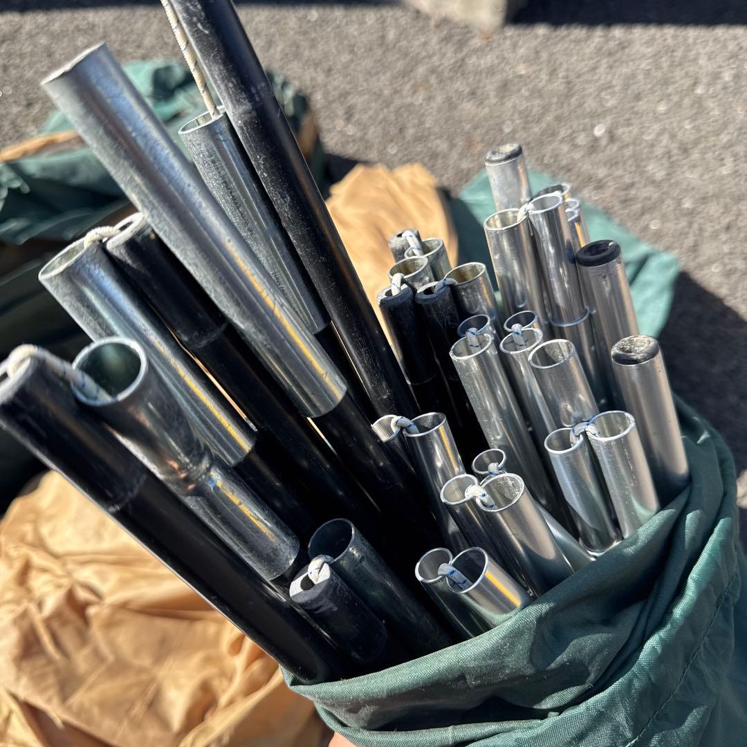 【廃盤希少】コールマン テント ワイドロッジ300 前室広々 キャンプ