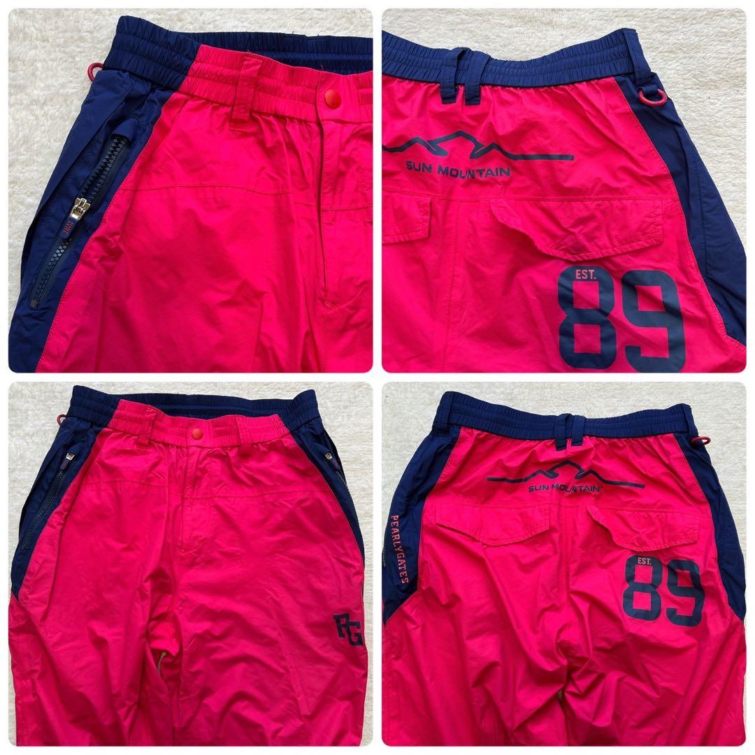 パーリーゲイツ　サンマウンテン　コラボ　レインウエア　パンツ　フード　２WAY