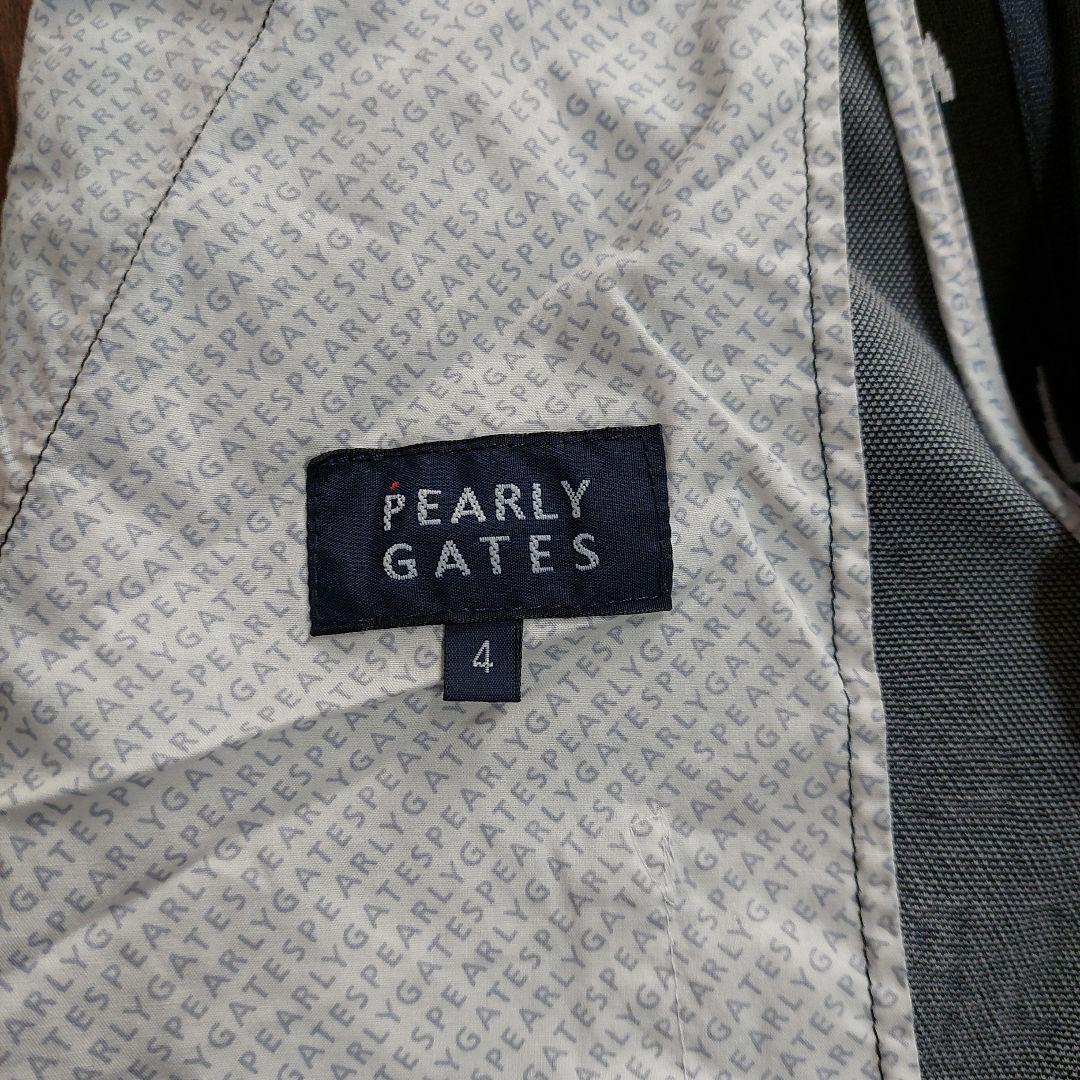 PEARLY GATES ロゴプリントパンツサイズ4です。