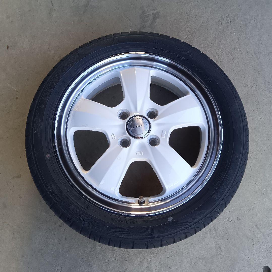 美品　15インチweds graft 5s 軽自動車　ホイール＆タイヤ4本セット