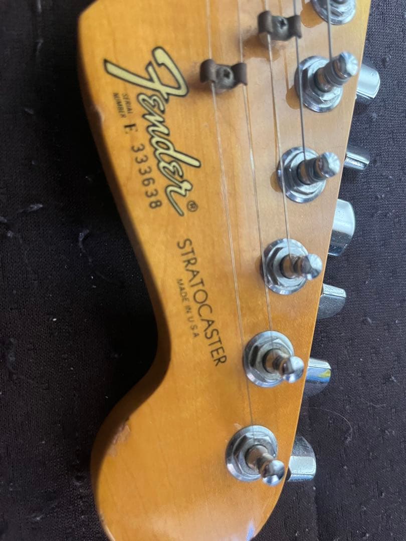 fender USA ストラトキャスター　サンバースト　ビンテージ　80年代