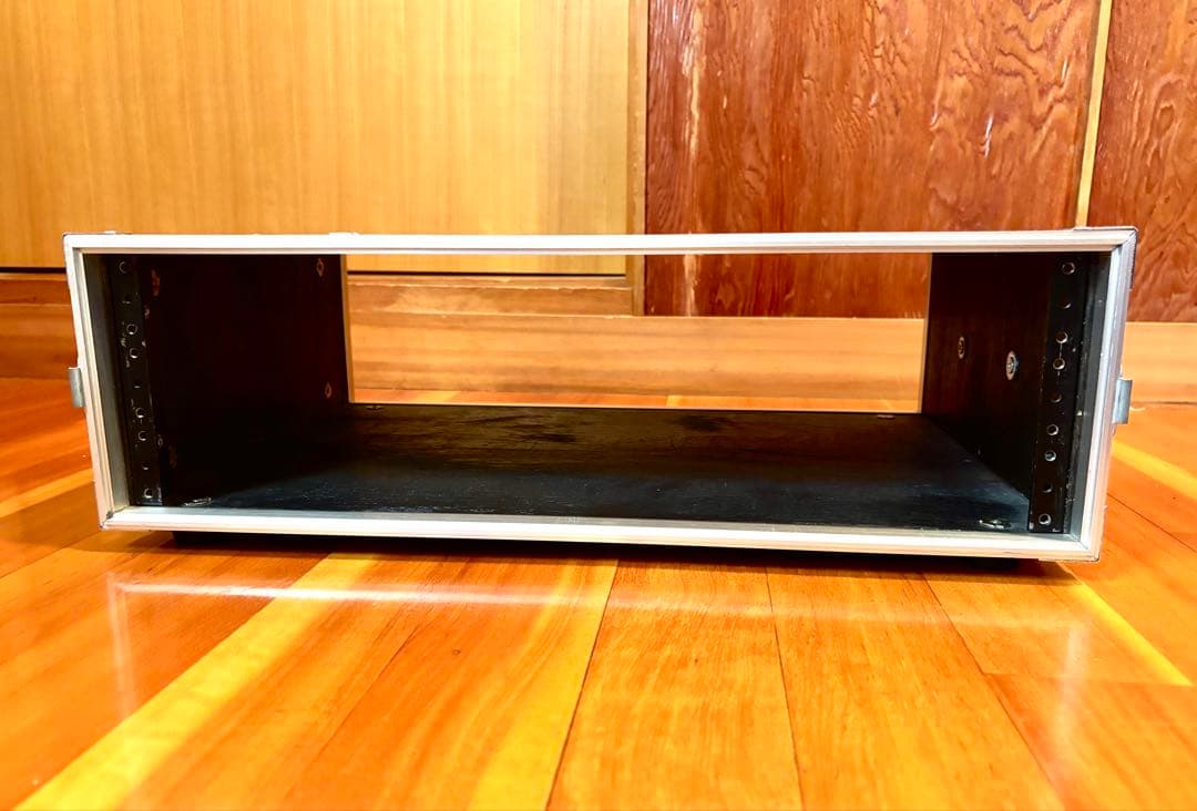 ラックケース 3U 木製 奥行36cm