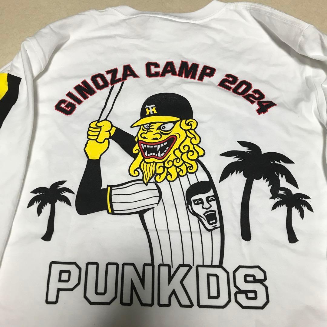 未使用 阪神タイガース L punkdrunkers パンクドランカーズ 長袖白