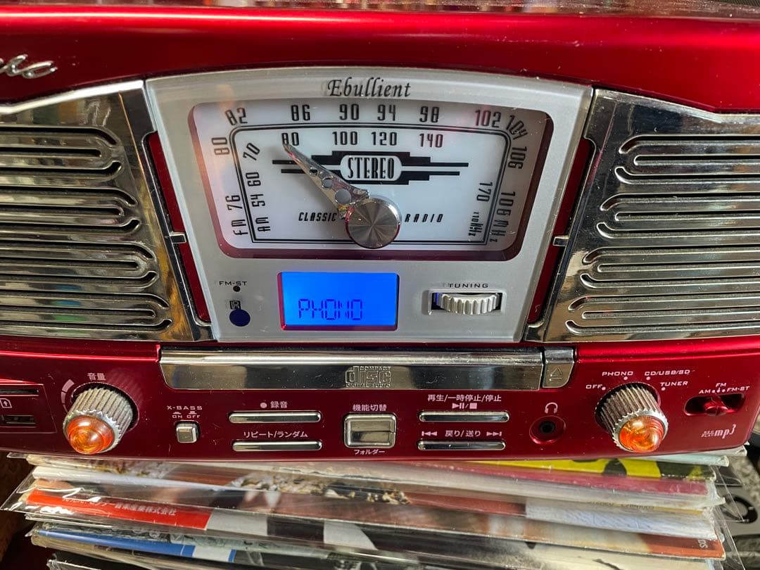 アメリカンポップ　レコードプレーヤー