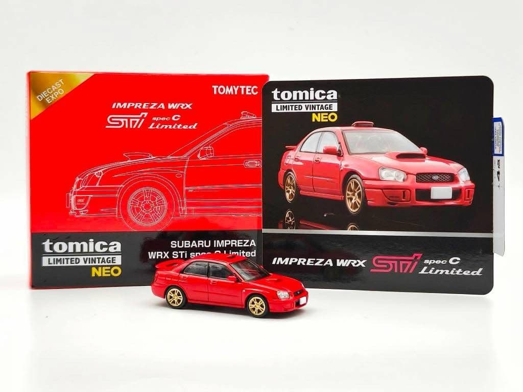 トミカ スバル インプレッサ WRX STI スペックC リミテッド
