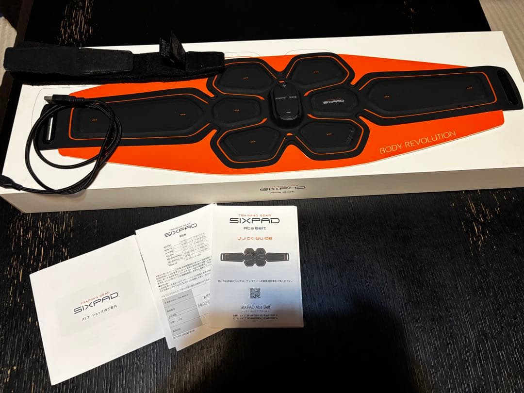 SIXPAD アブズベルト 高電動ジェルシート新品付き シックスパッド 正規品