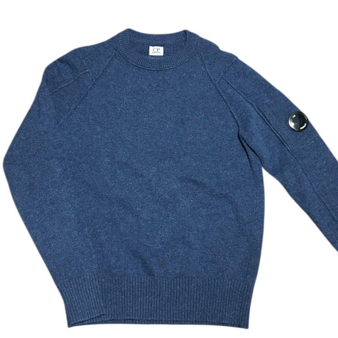 【00s】C.P. Company レンズニット セーター ネイビー 48