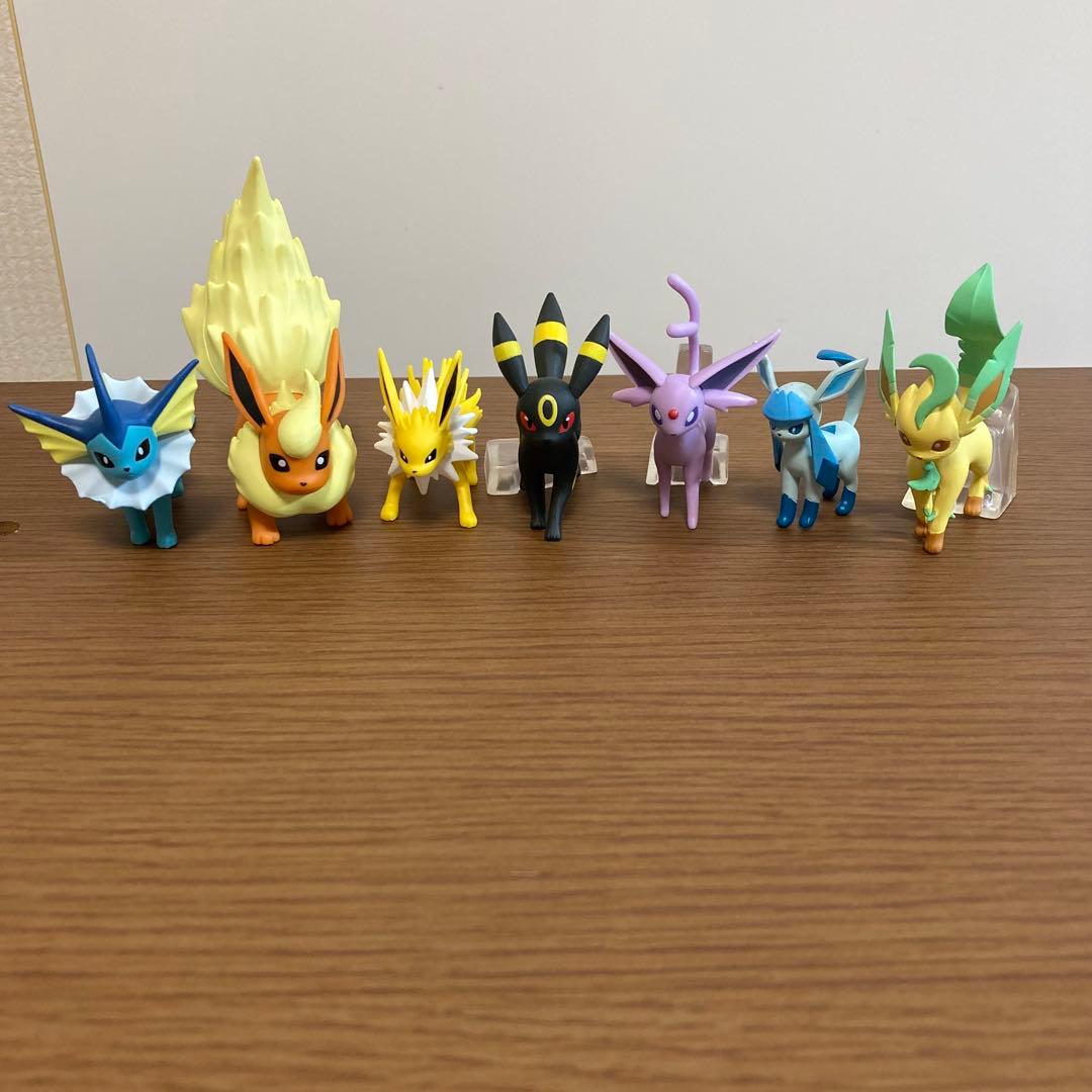 ポケモンスケールワールド　イーブイ進化7体セット