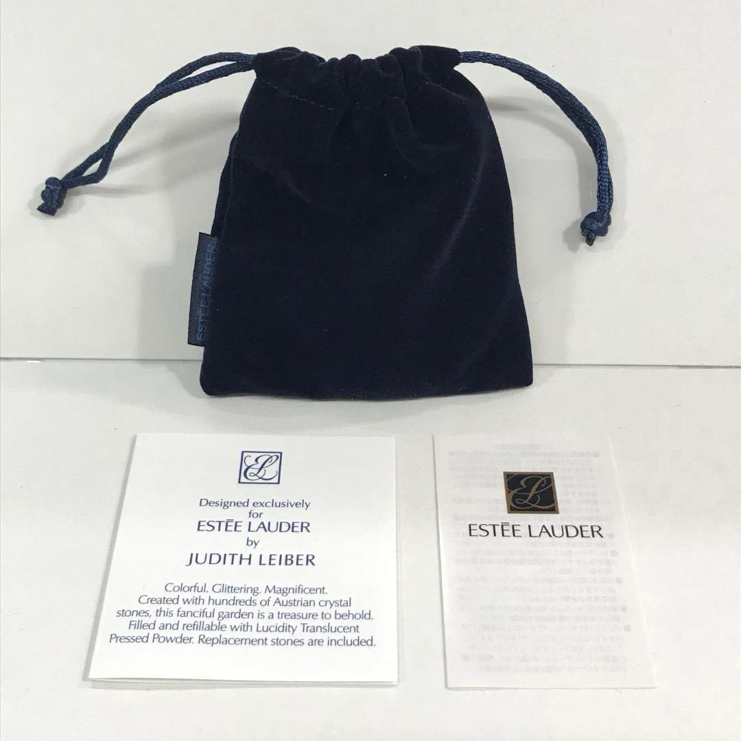 エスティローダー プレストパウダー スワロフスキー JUDITH LEIBER