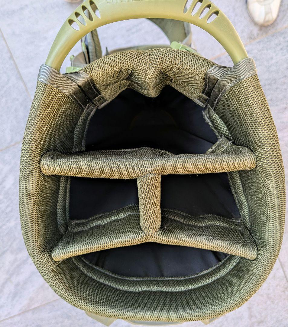 限定品/美品　Briefing/ブリーフィングキャディバッグ　レンジャーグリーン